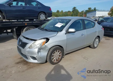 2012 Nissan Versa 1.6 Sv из США, поврежденный, VIN 3N1CN7APXCL909442
